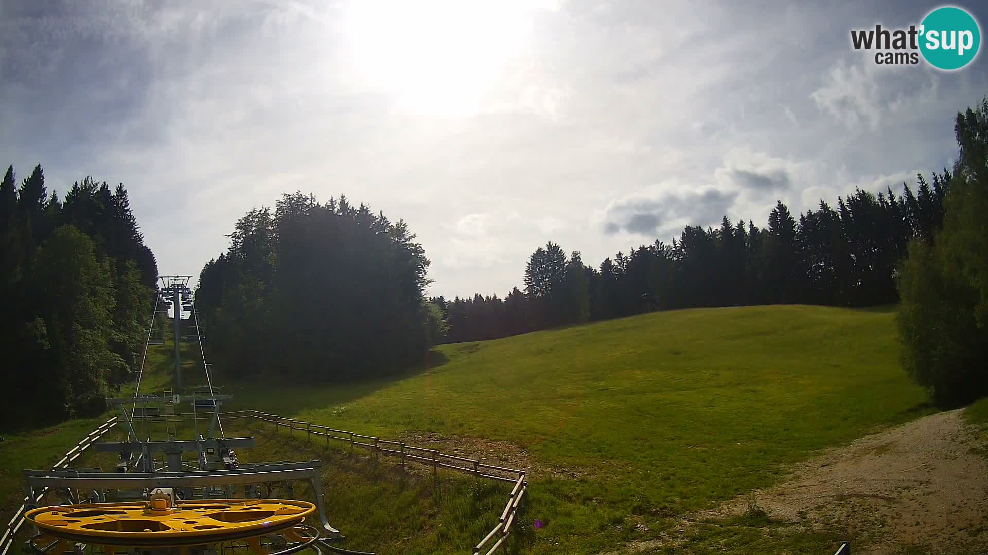 Spletna kamera Pohorje Ruška | Spodnja postaja