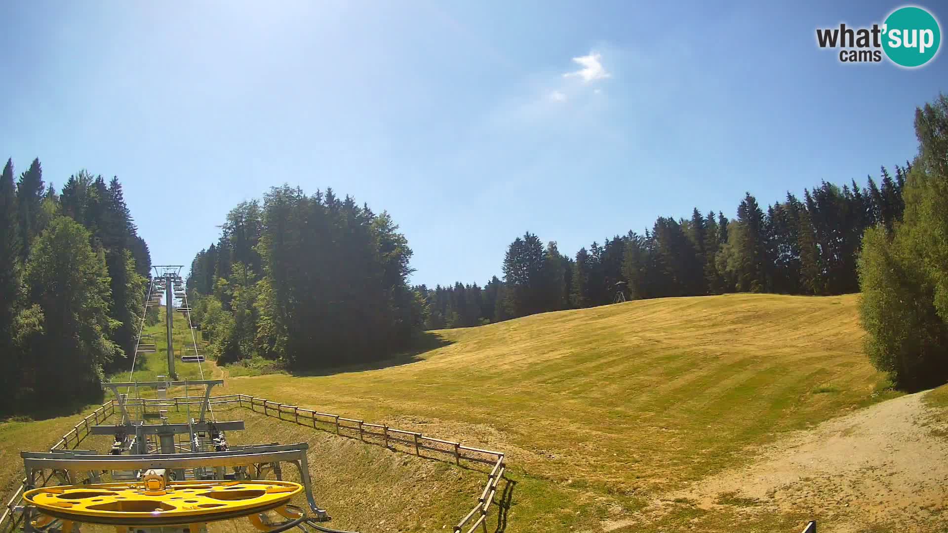 Spletna kamera Pohorje Ruška | Spodnja postaja