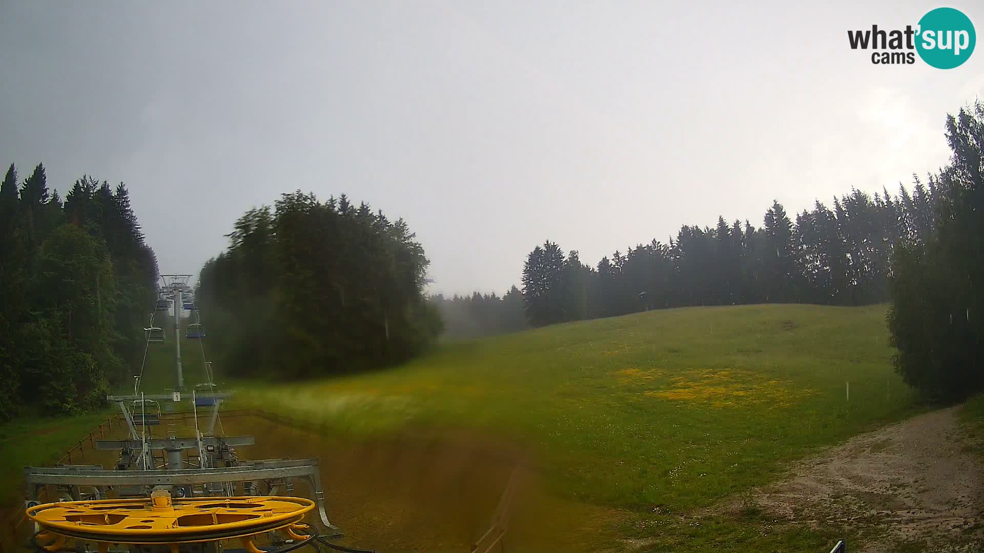 Spletna kamera Pohorje Ruška | Spodnja postaja