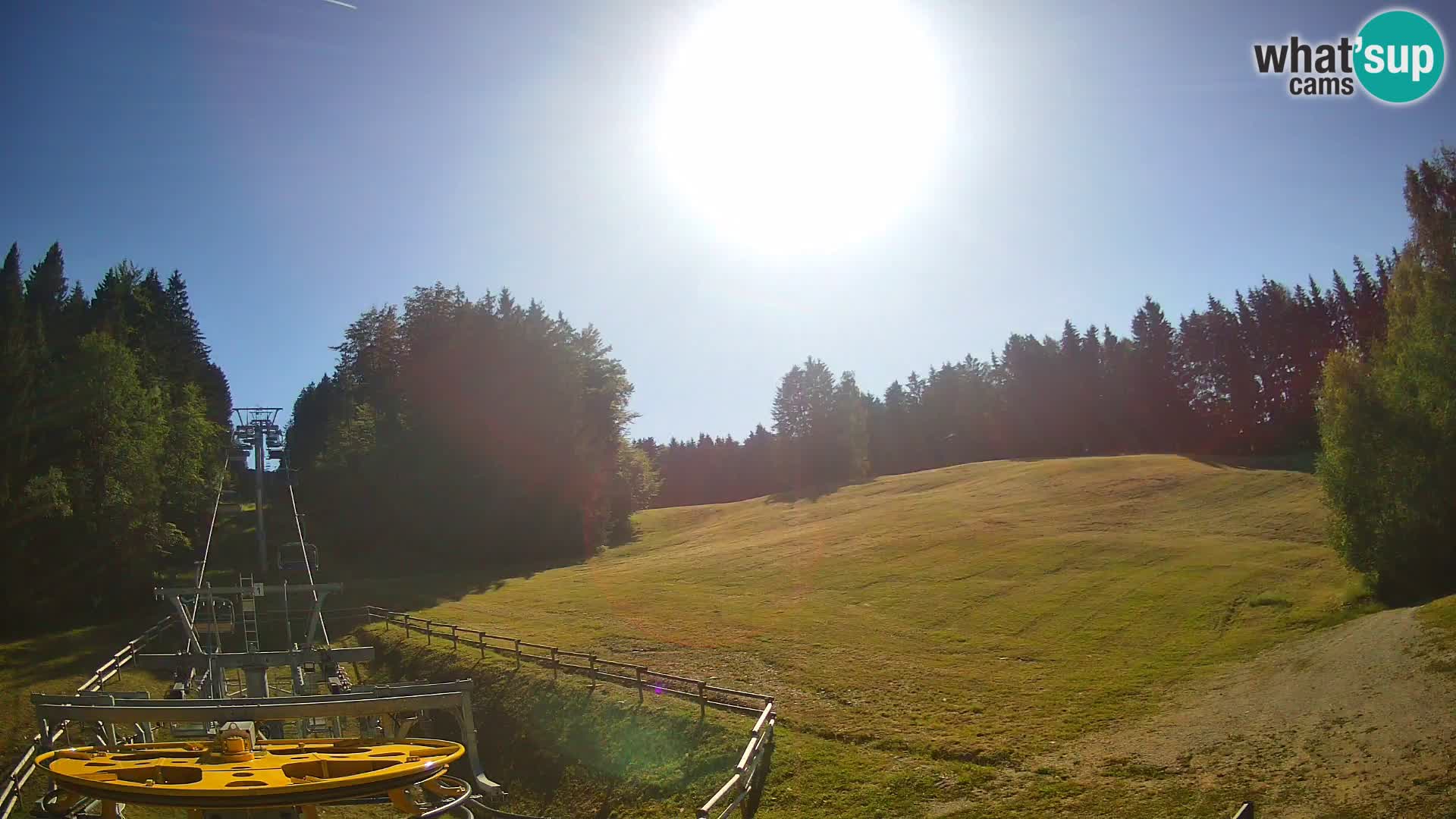 Spletna kamera Pohorje Ruška | Spodnja postaja