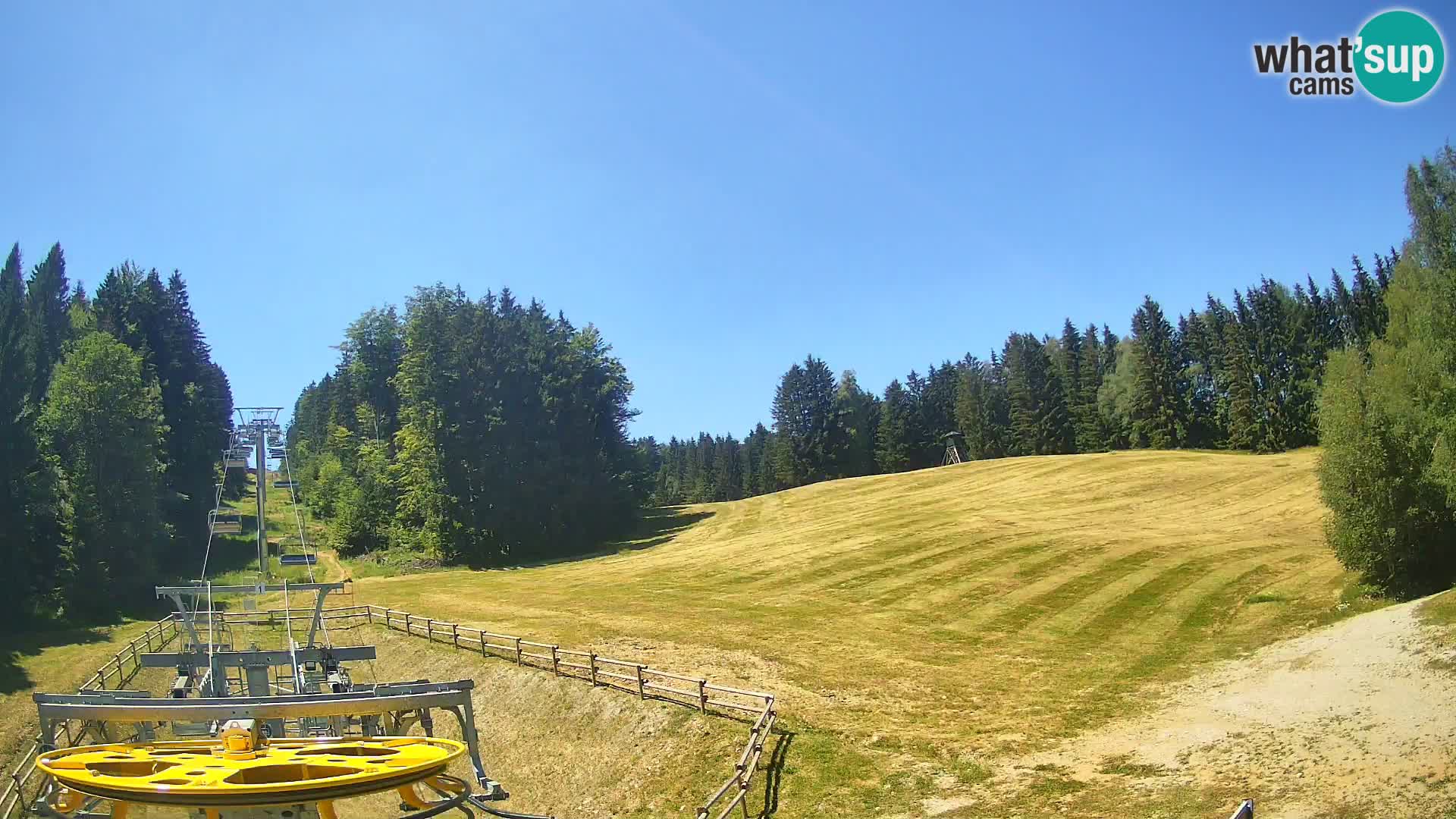 Spletna kamera Pohorje Ruška | Spodnja postaja