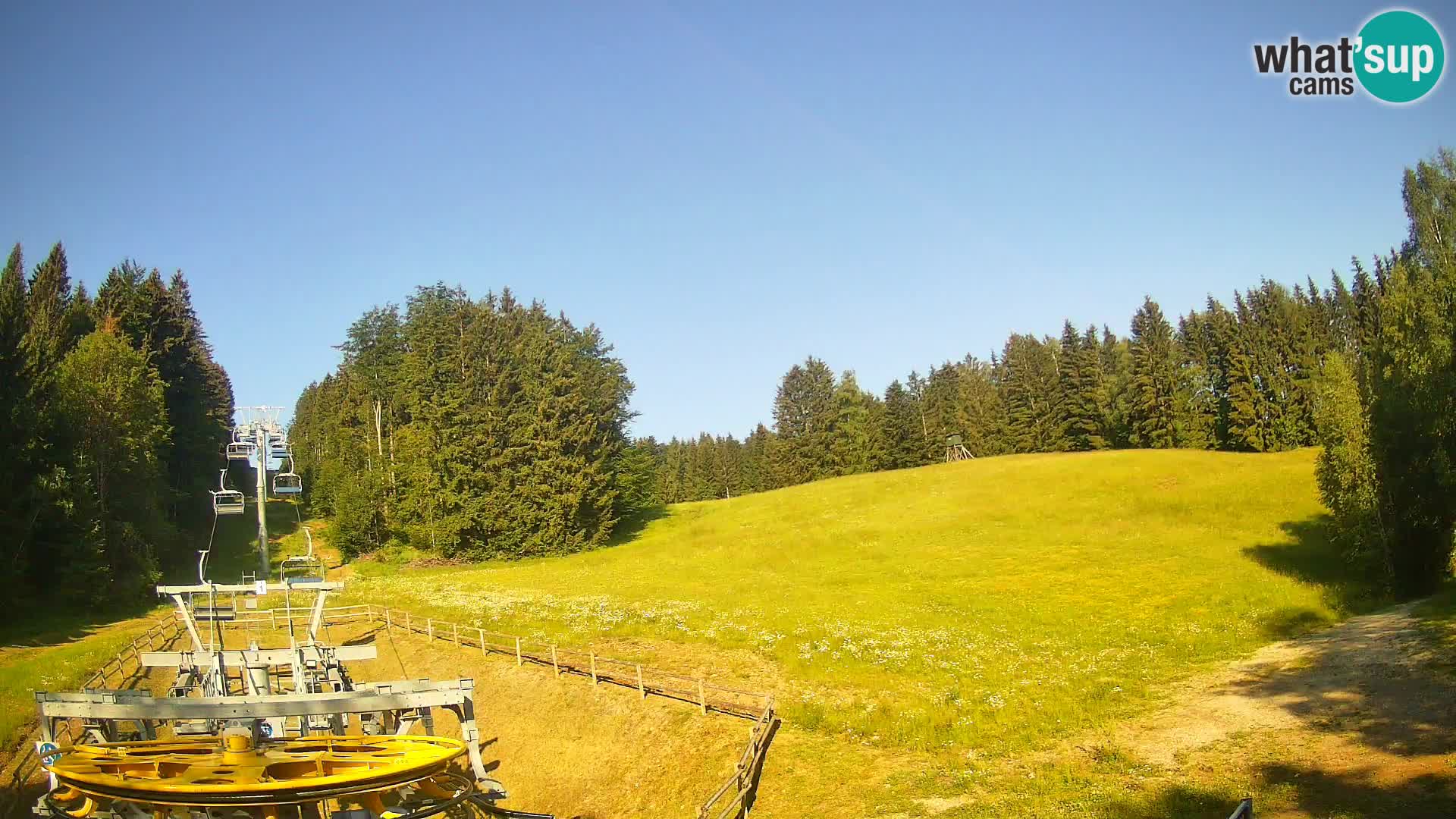 Spletna kamera Pohorje Ruška | Spodnja postaja