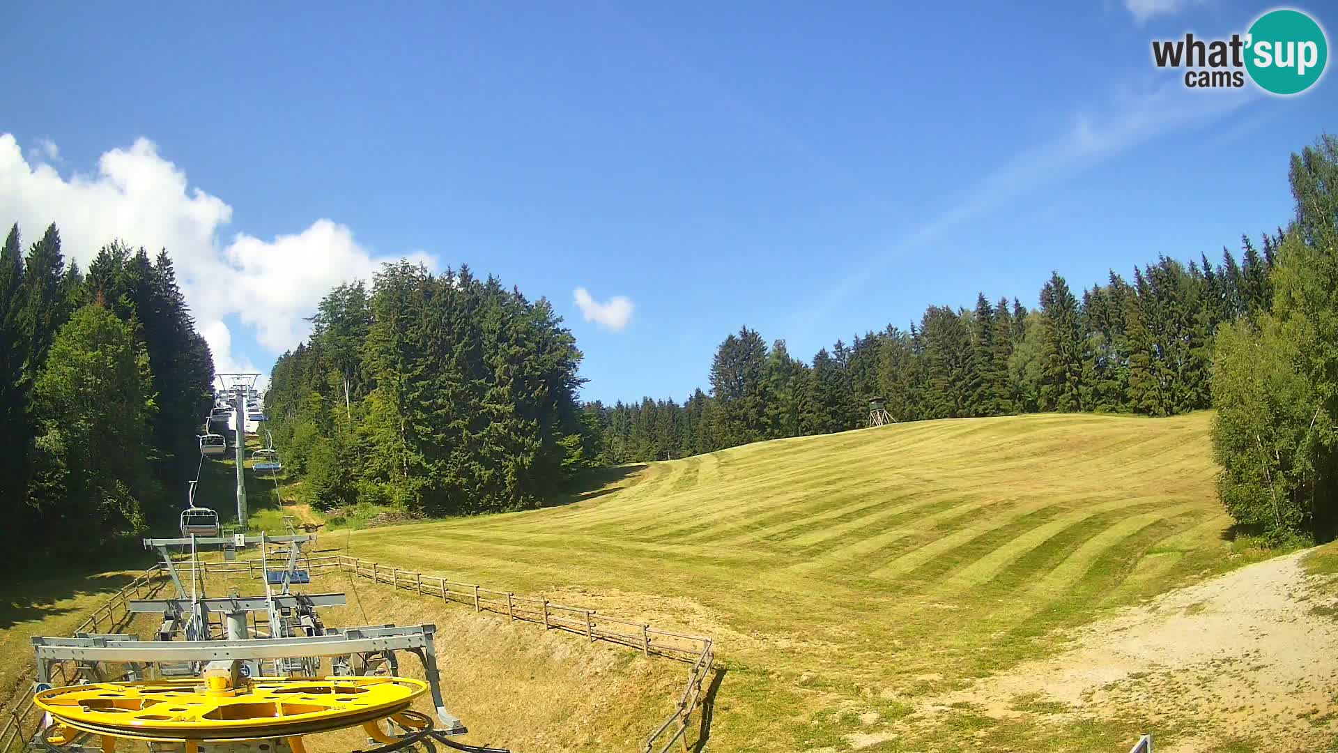 Spletna kamera Pohorje Ruška | Spodnja postaja