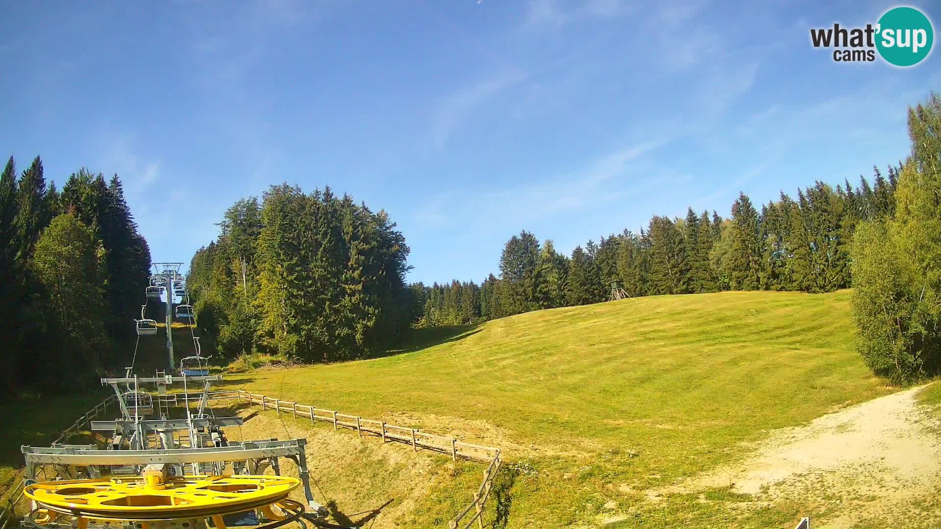 Spletna kamera Pohorje Ruška | Spodnja postaja