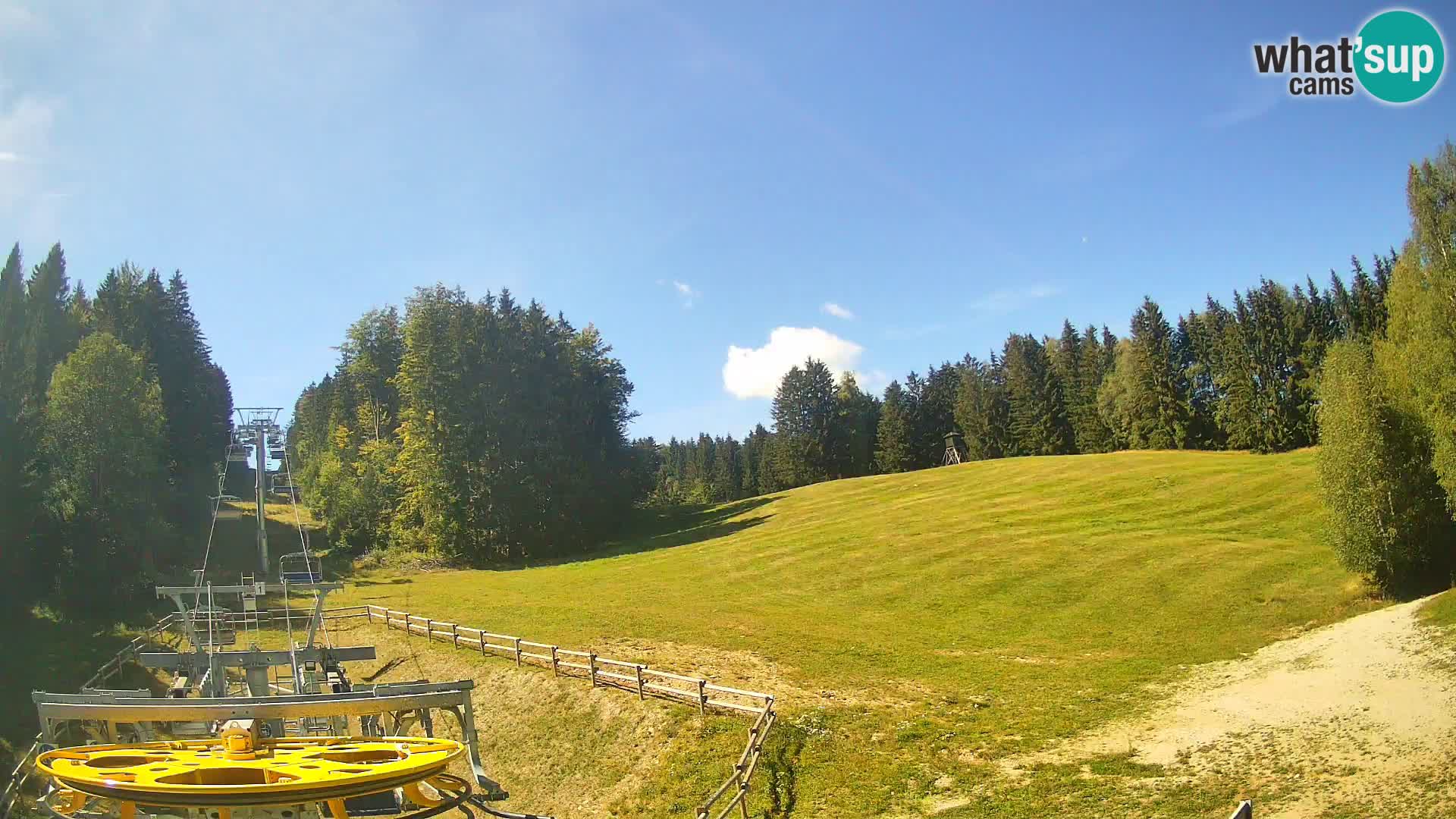 Spletna kamera Pohorje Ruška | Spodnja postaja