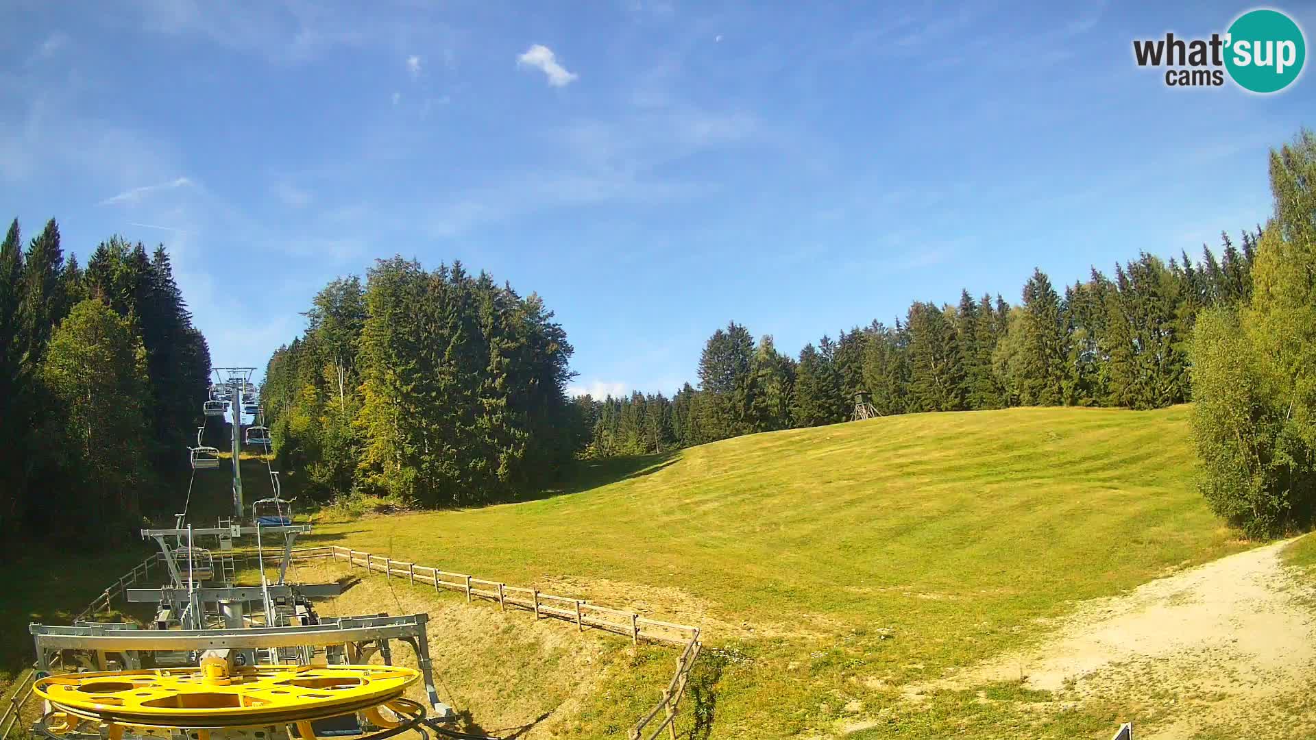 Spletna kamera Pohorje Ruška | Spodnja postaja