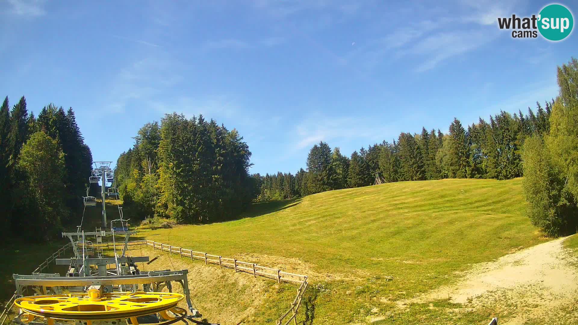Spletna kamera Pohorje Ruška | Spodnja postaja