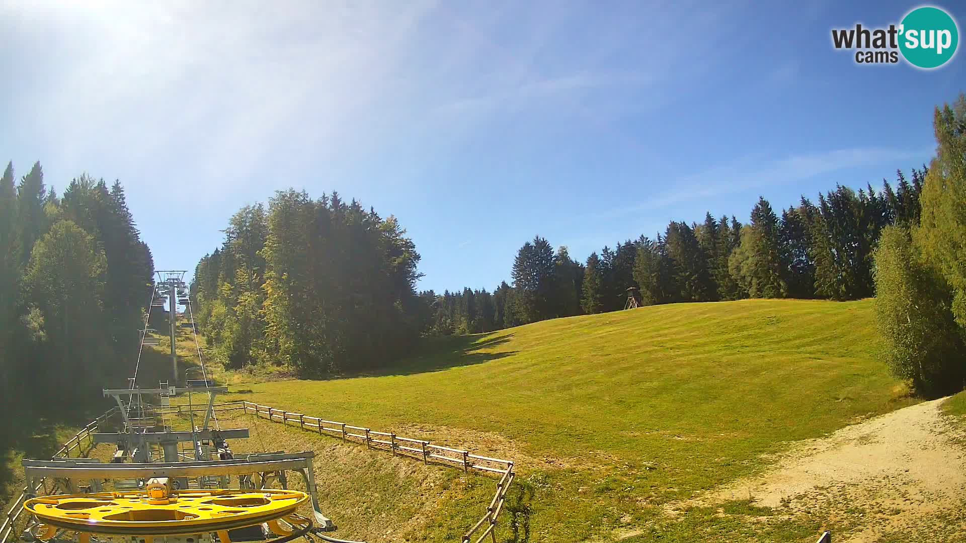 Spletna kamera Pohorje Ruška | Spodnja postaja