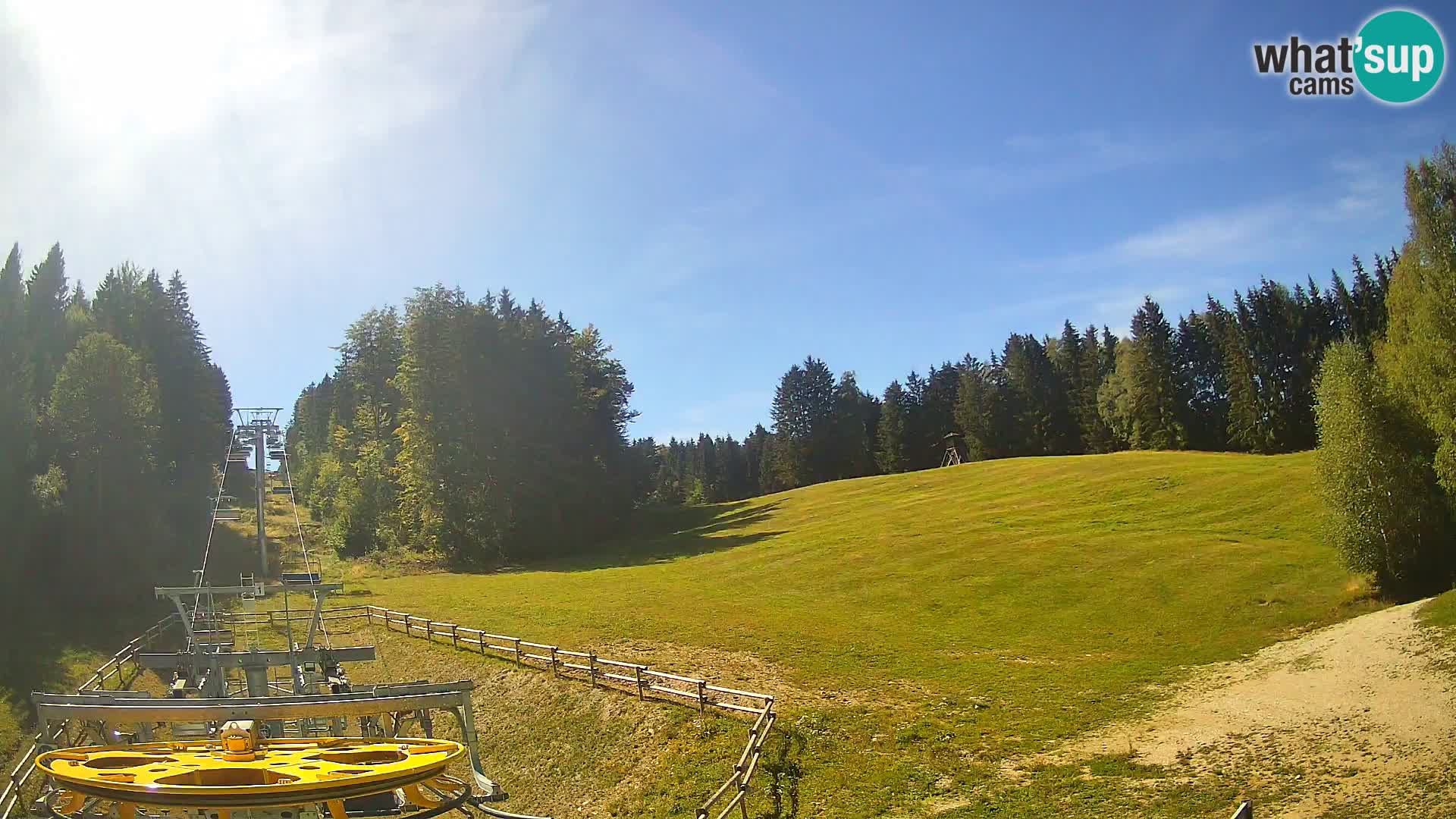 Spletna kamera Pohorje Ruška | Spodnja postaja