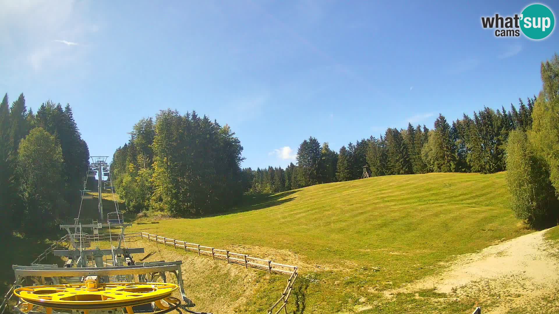 Spletna kamera Pohorje Ruška | Spodnja postaja