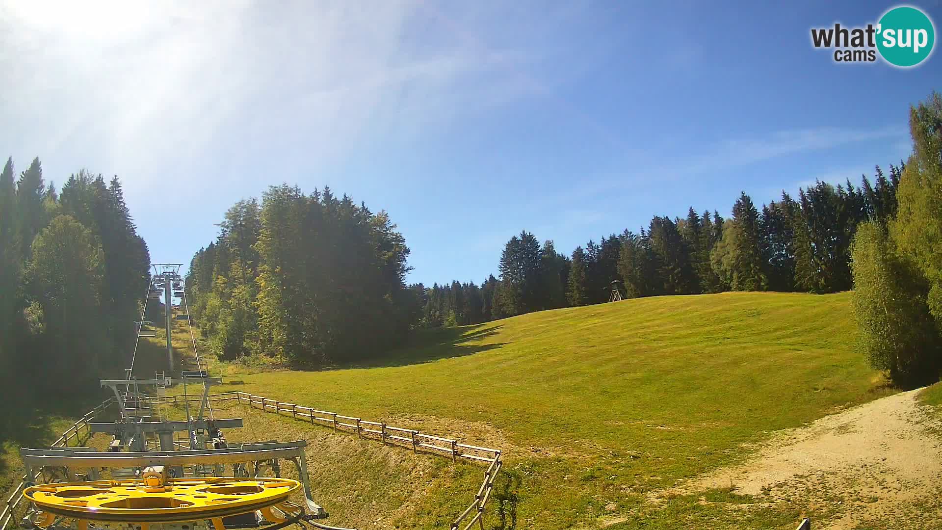 Spletna kamera Pohorje Ruška | Spodnja postaja