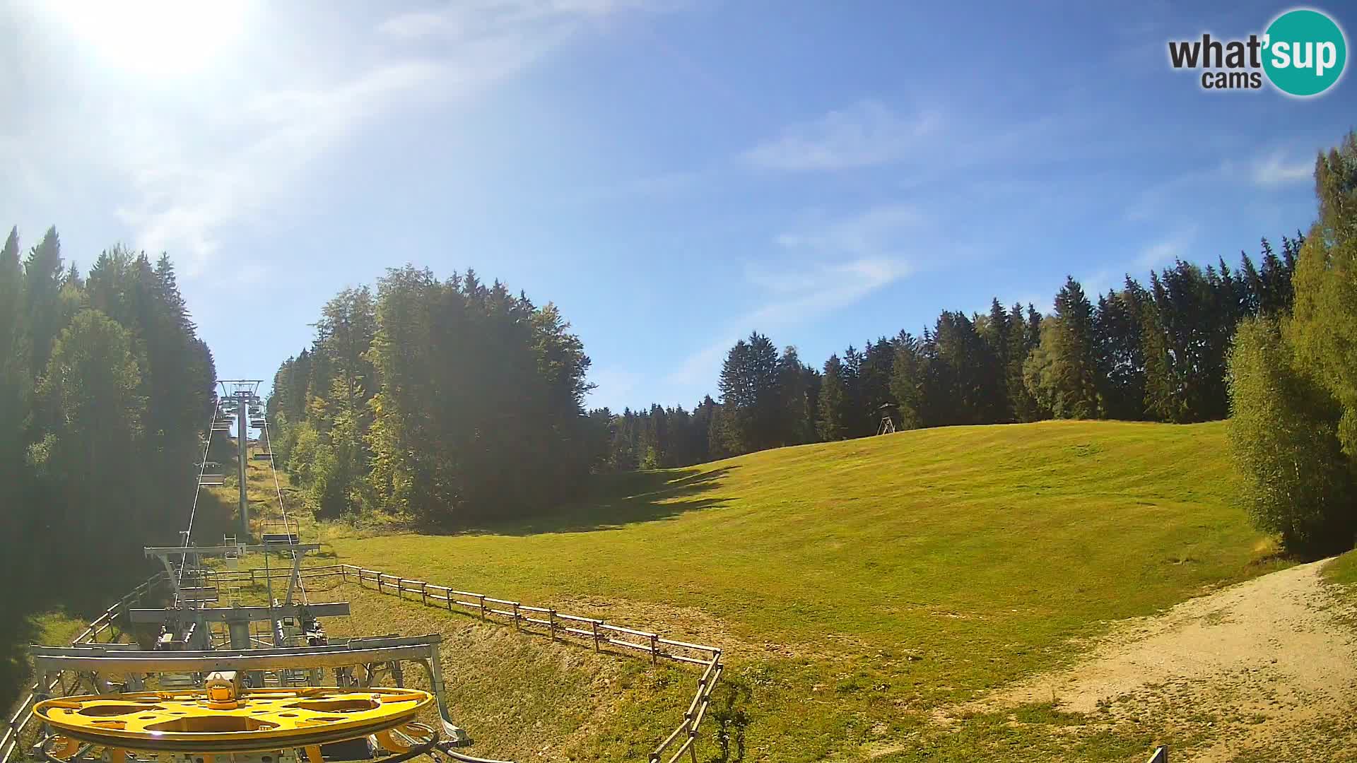 Spletna kamera Pohorje Ruška | Spodnja postaja