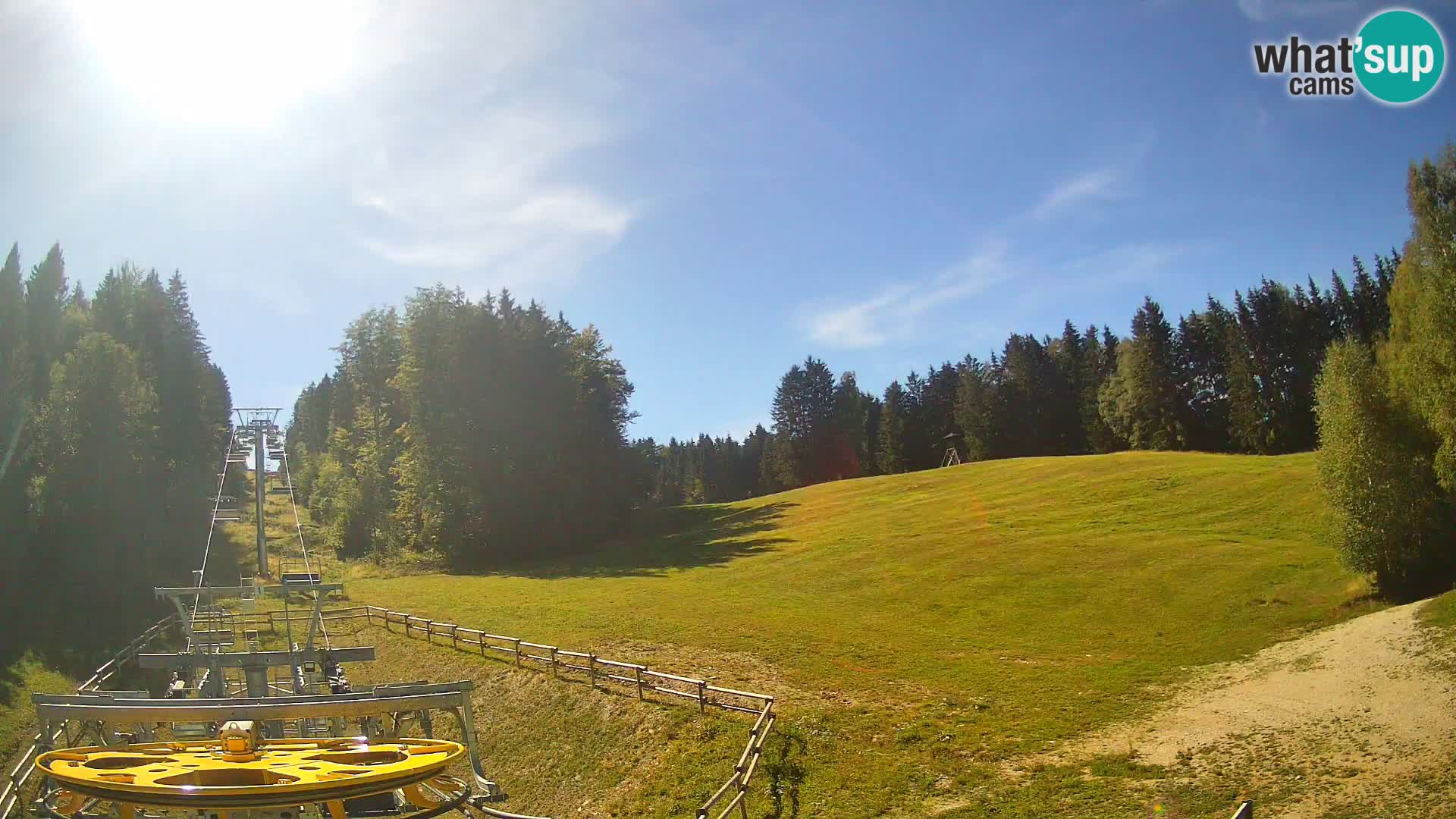 Spletna kamera Pohorje Ruška | Spodnja postaja