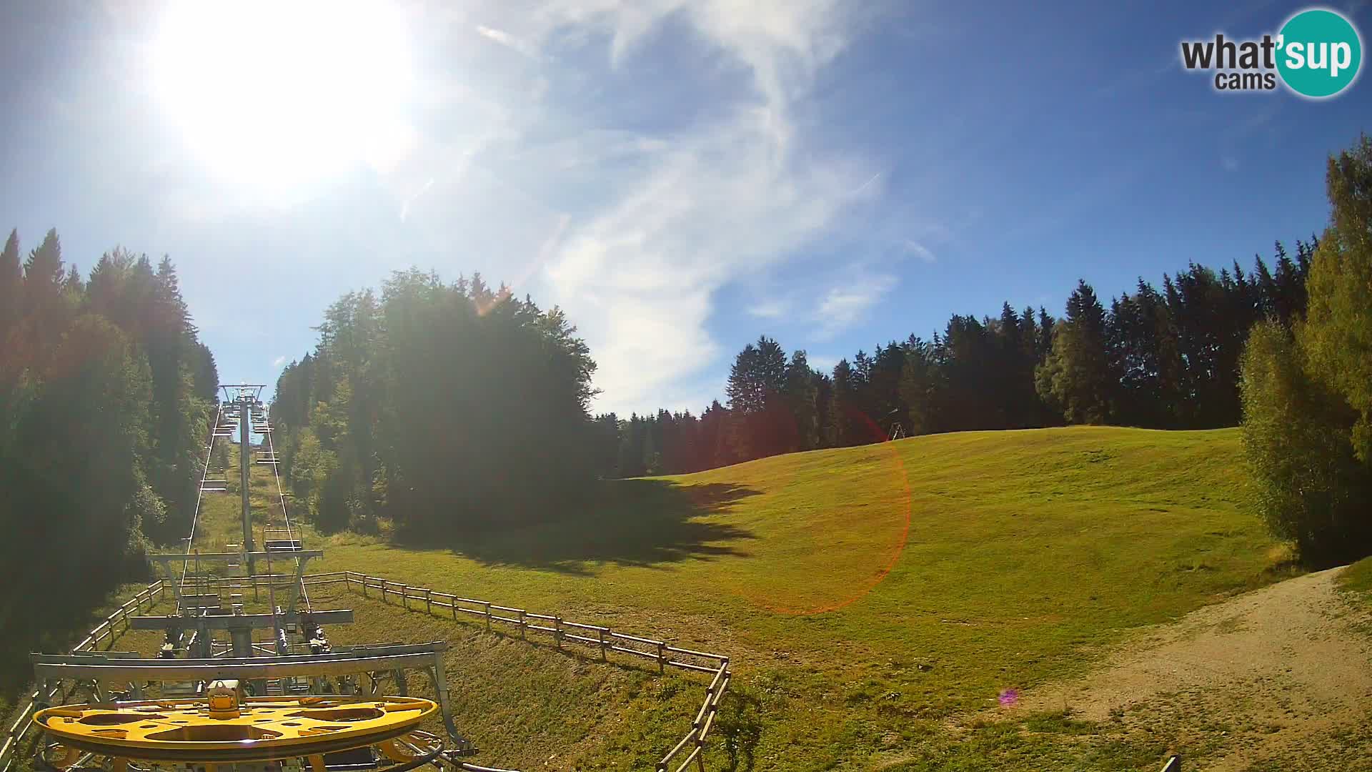 Spletna kamera Pohorje Ruška | Spodnja postaja