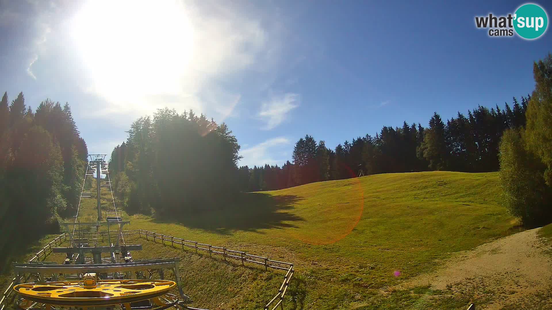 Spletna kamera Pohorje Ruška | Spodnja postaja