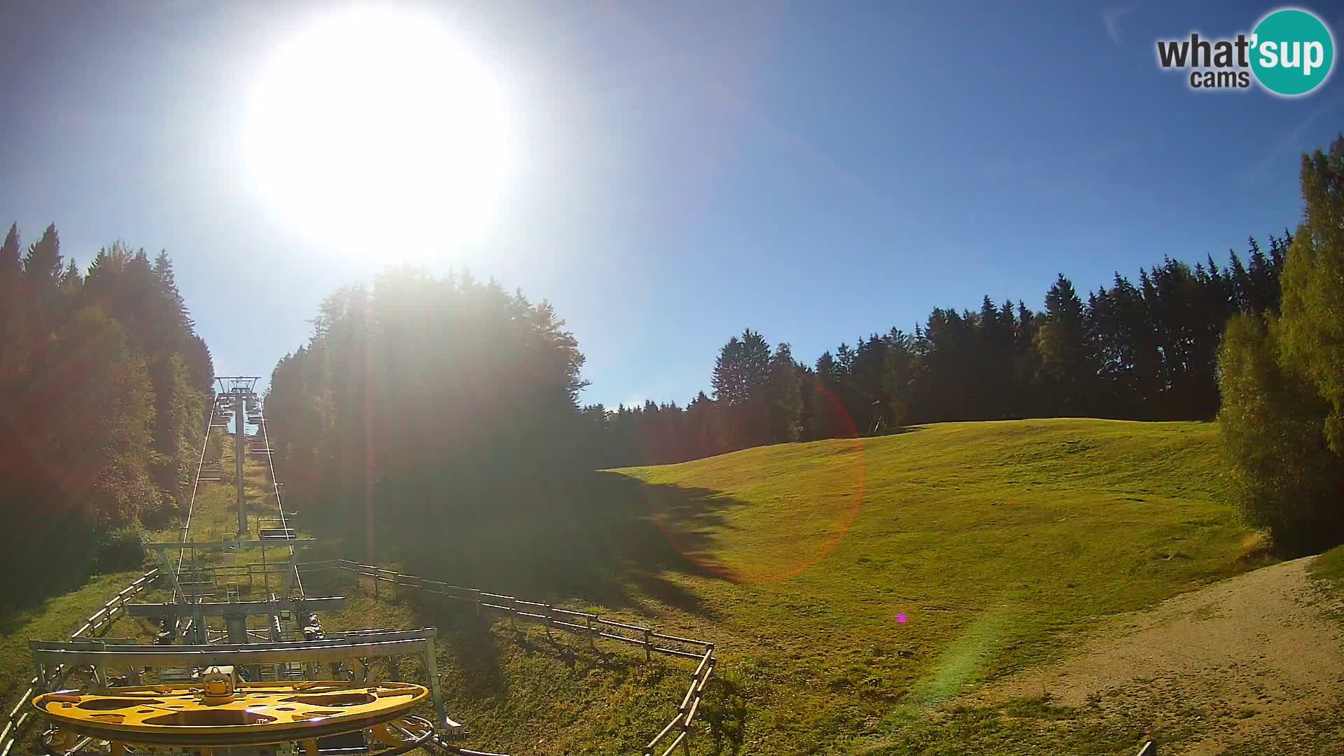Spletna kamera Pohorje Ruška | Spodnja postaja