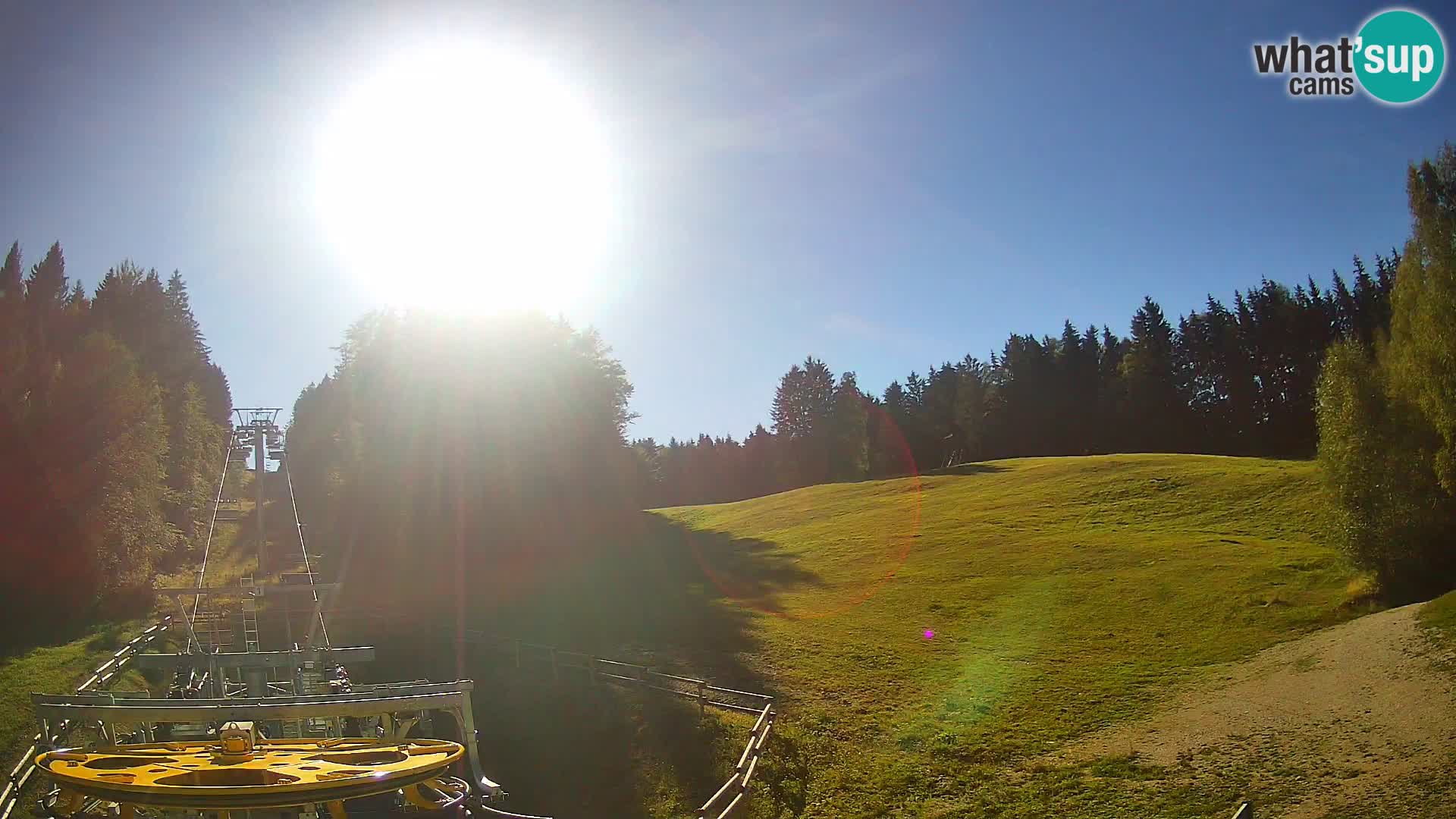 Spletna kamera Pohorje Ruška | Spodnja postaja