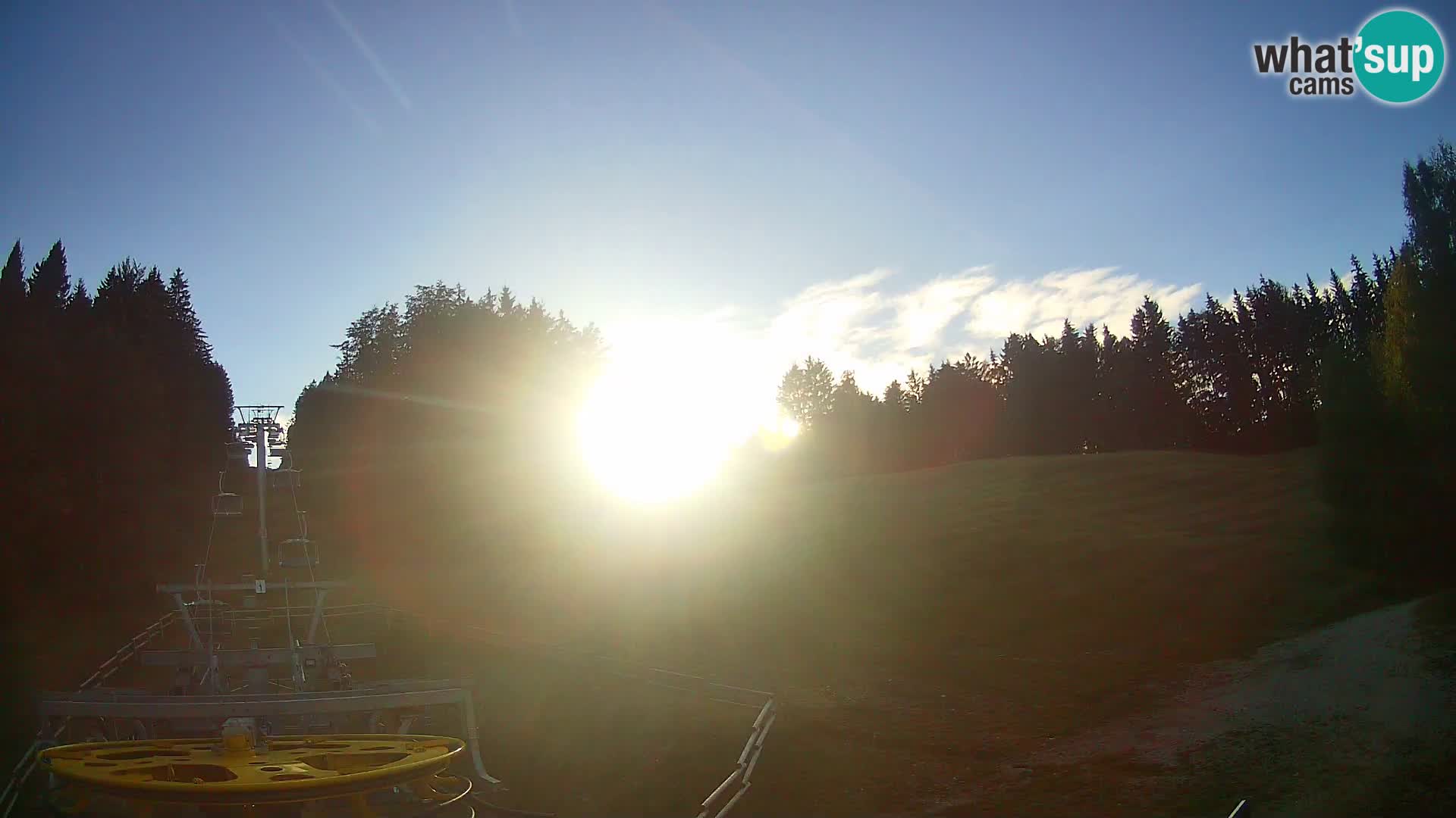 Spletna kamera Pohorje Ruška | Spodnja postaja