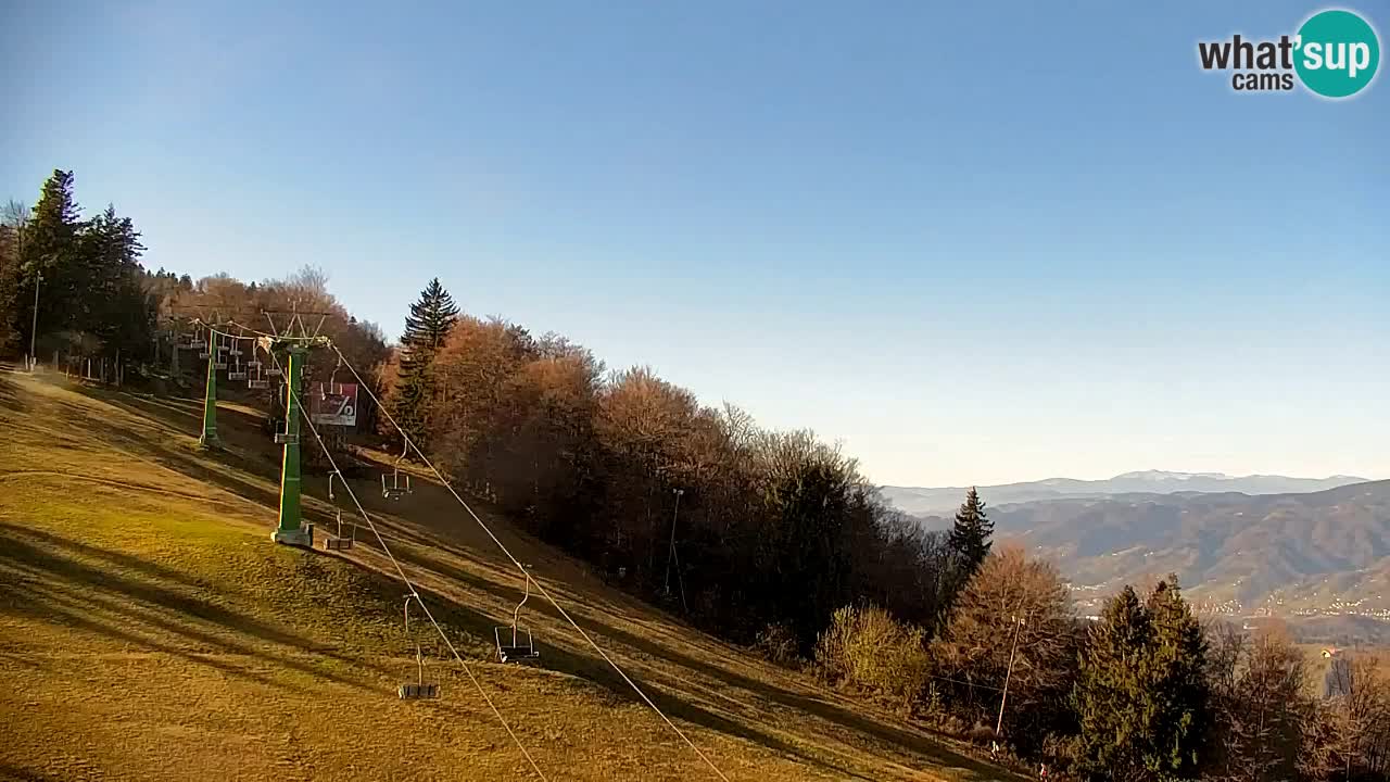 Pohorje spletna kamera | Spodnja postaja Sleme