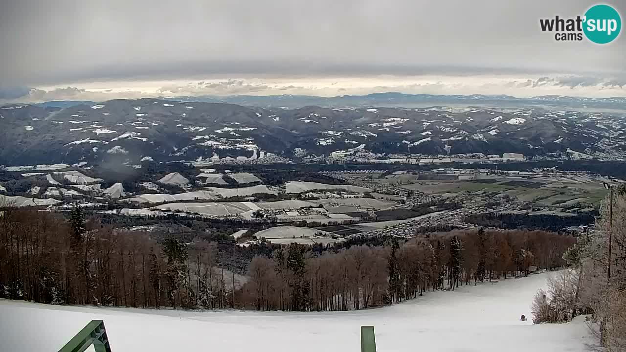 Pohorje spletna kamera | Spodnja postaja Sleme