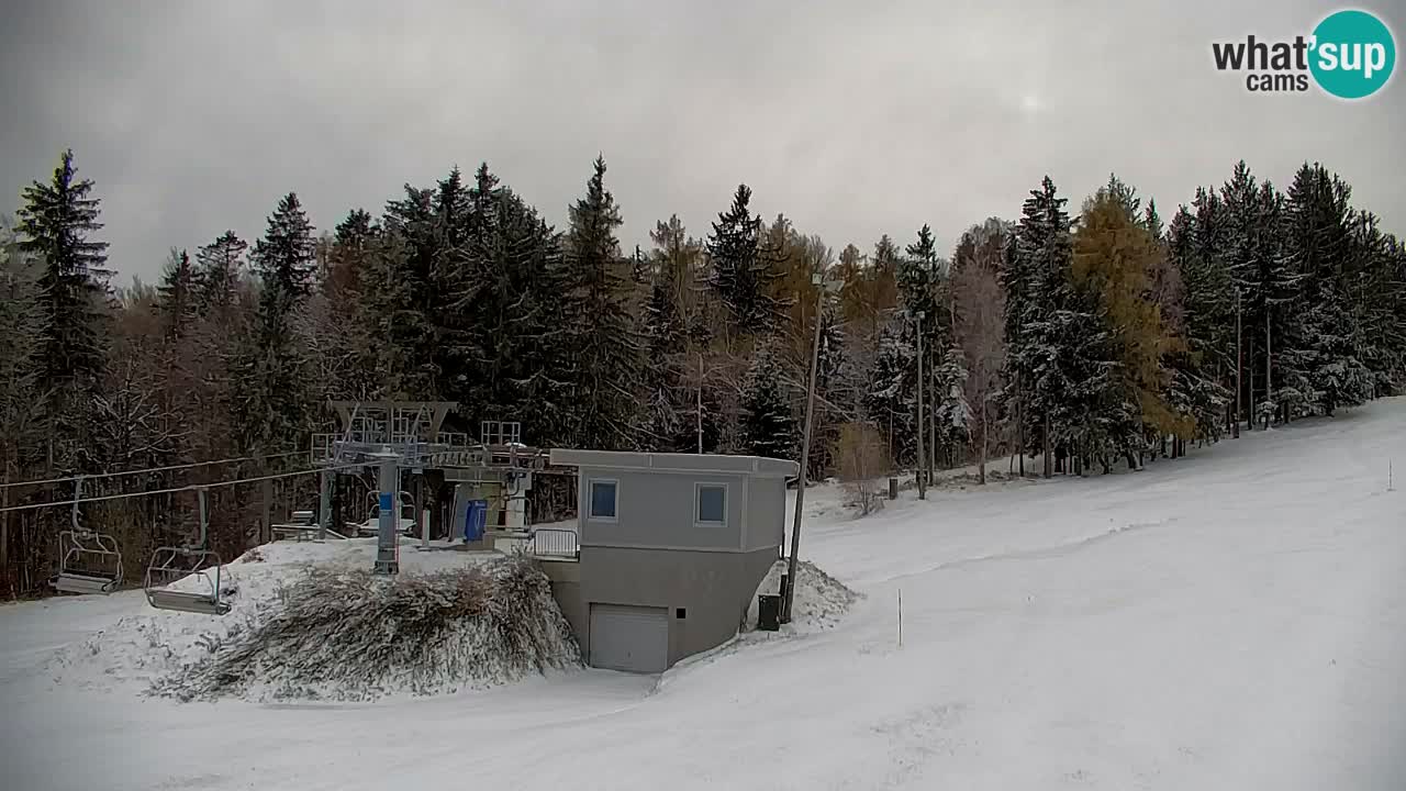 Pohorje Webcam | Sleme Talstation