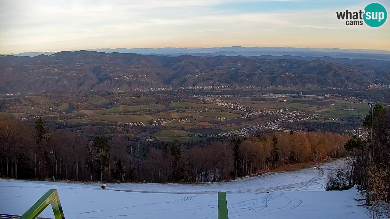 Pohorje Webcam | Sleme Talstation