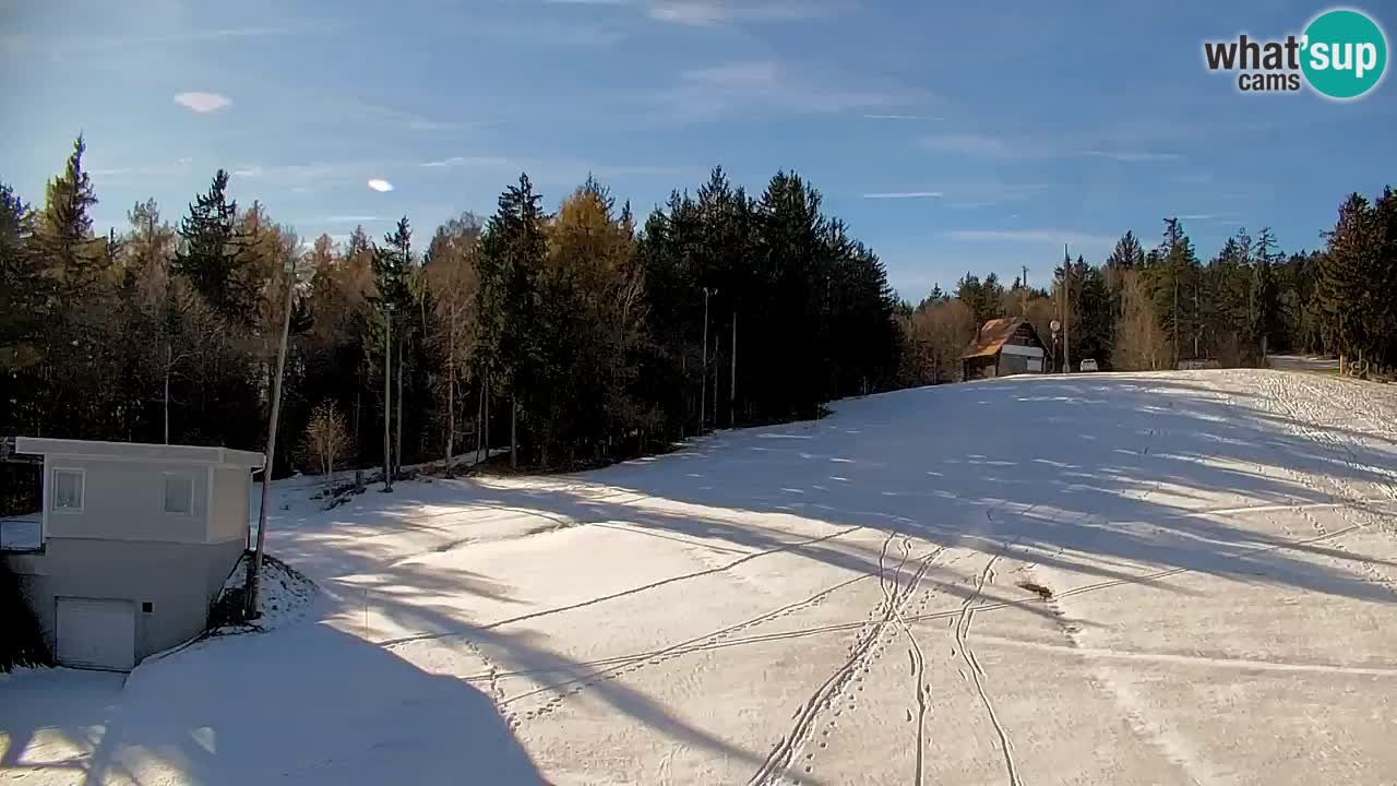 Pohorje spletna kamera | Spodnja postaja Sleme