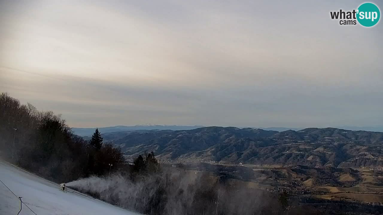 Pohorje webcam | Sleme lower station