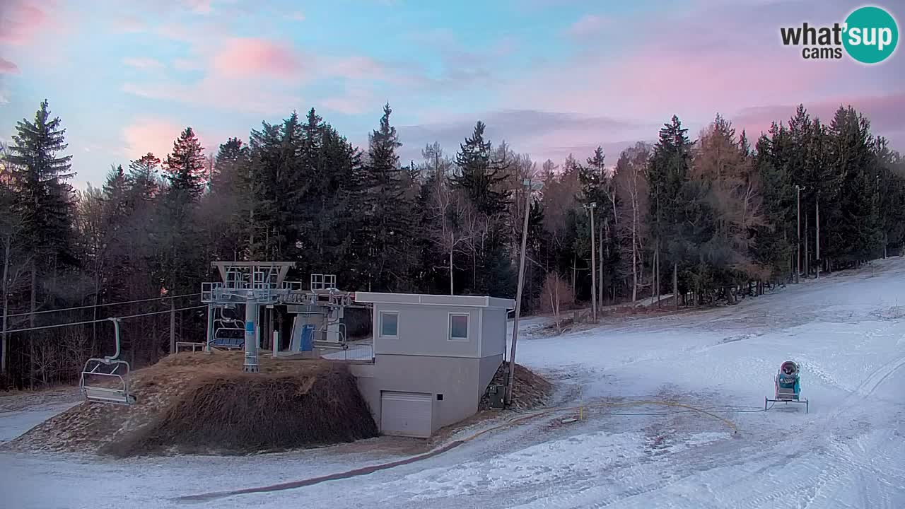 Pohorje Webcam | Sleme Talstation