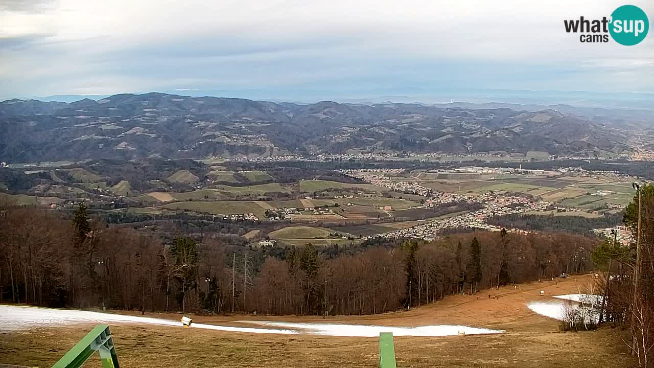 Pohorje spletna kamera | Spodnja postaja Sleme