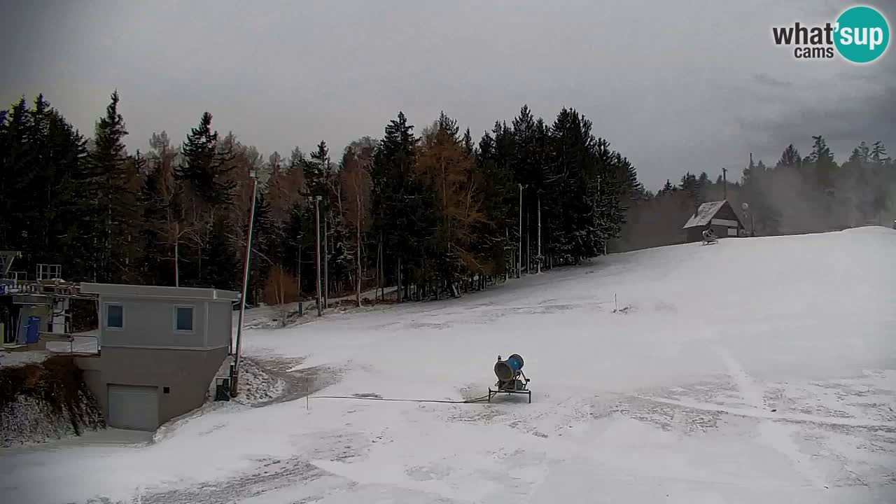 Pohorje webcam | Sleme lower station