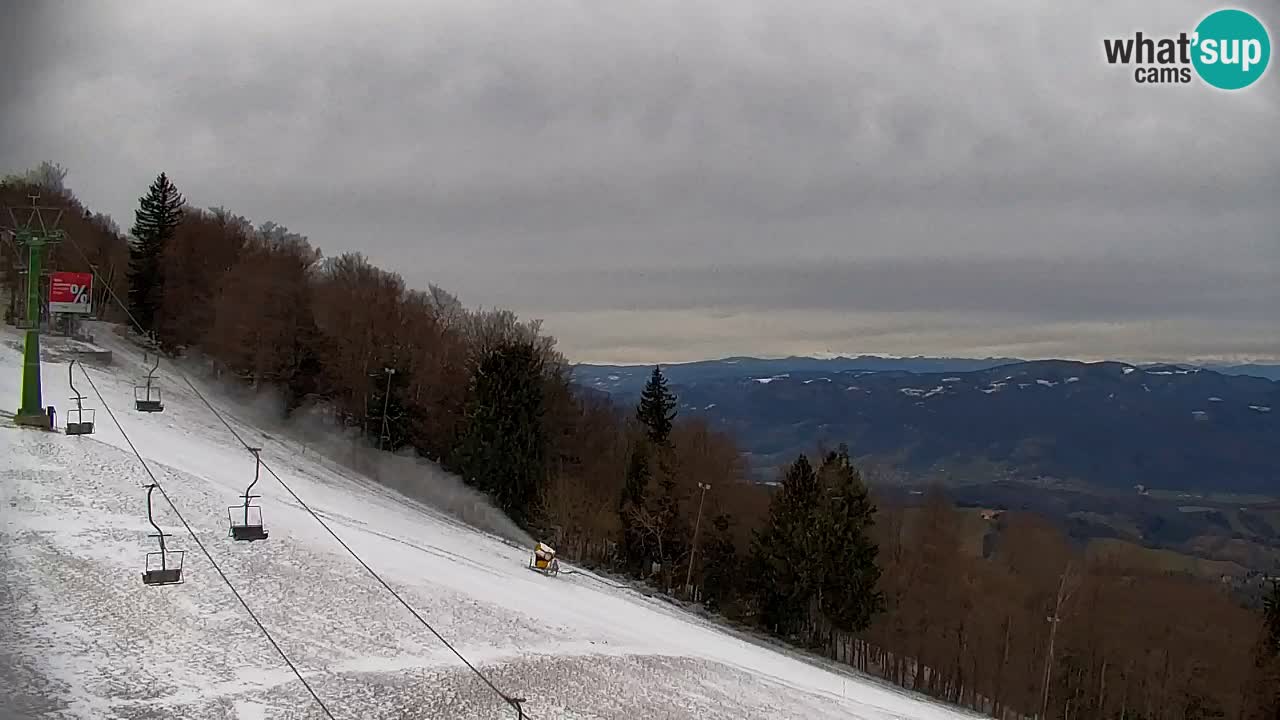 Pohorje webcam | Sleme lower station