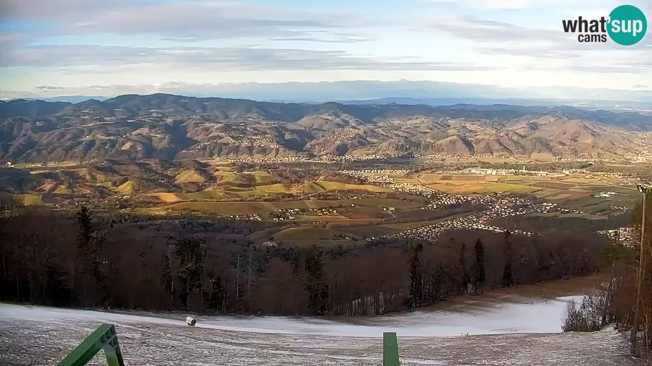 Pohorje spletna kamera | Spodnja postaja Sleme