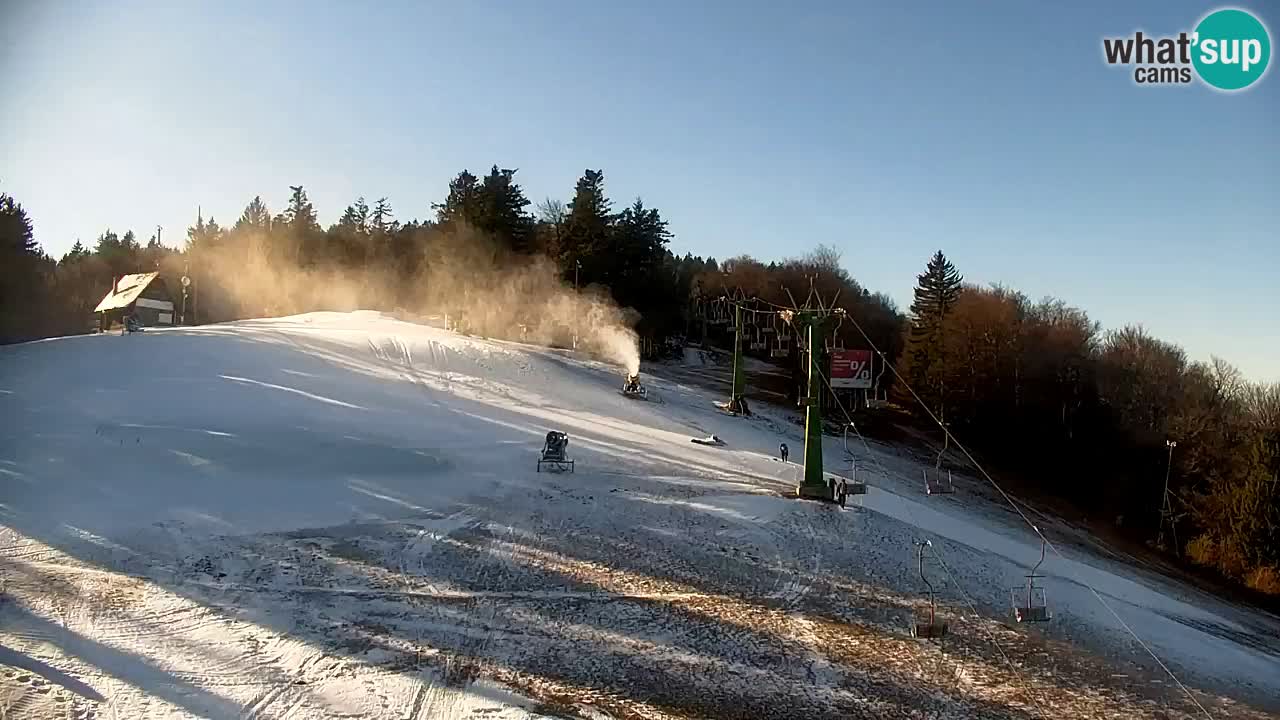 Pohorje webcam | Sleme lower station