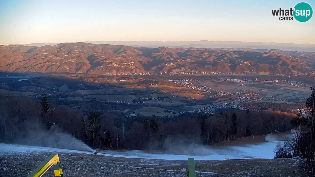 Pohorje webcam | Sleme lower station