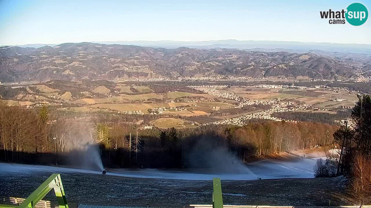 Webcam Pohorje | Station Sleme