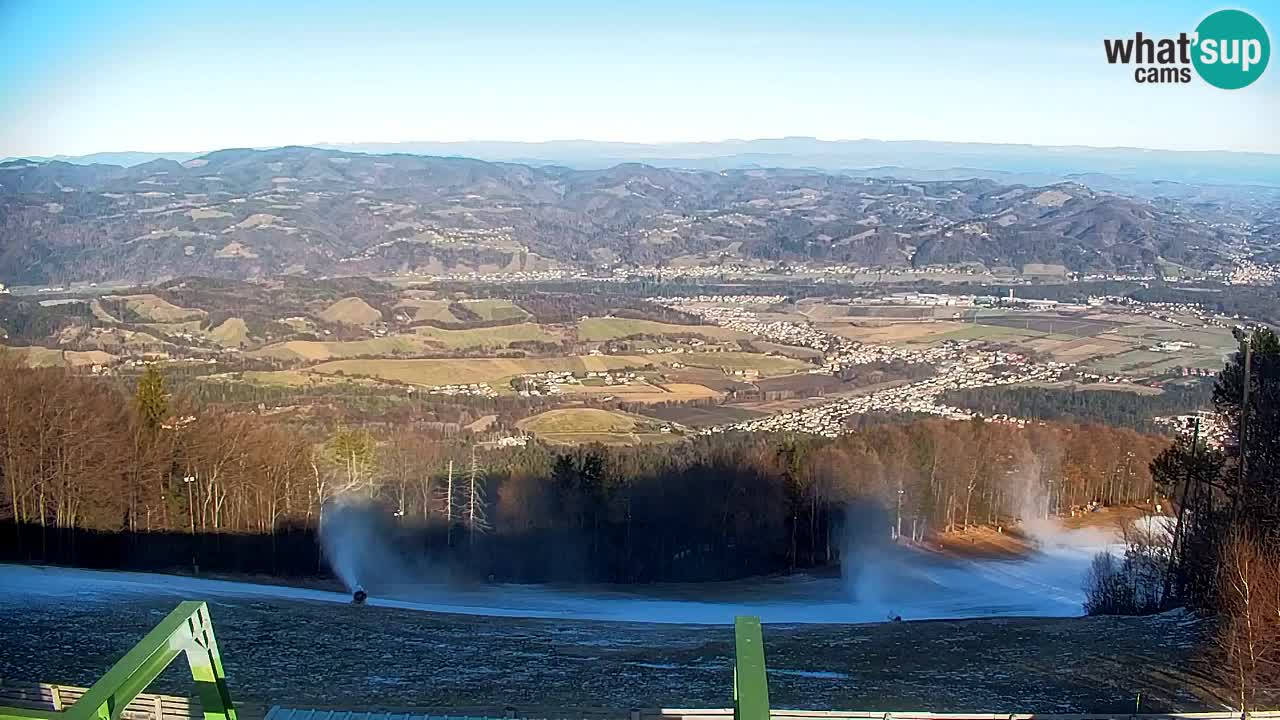 Pohorje webcam | Sleme lower station