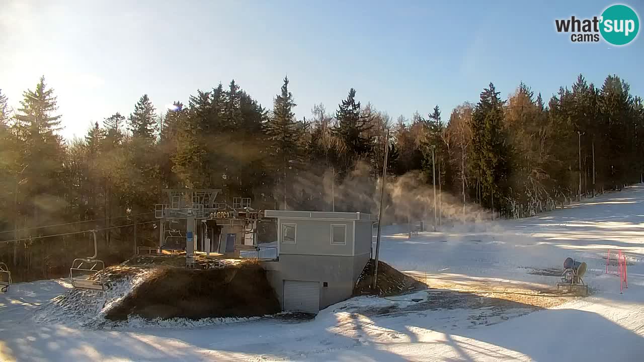 Pohorje webcam | Sleme lower station