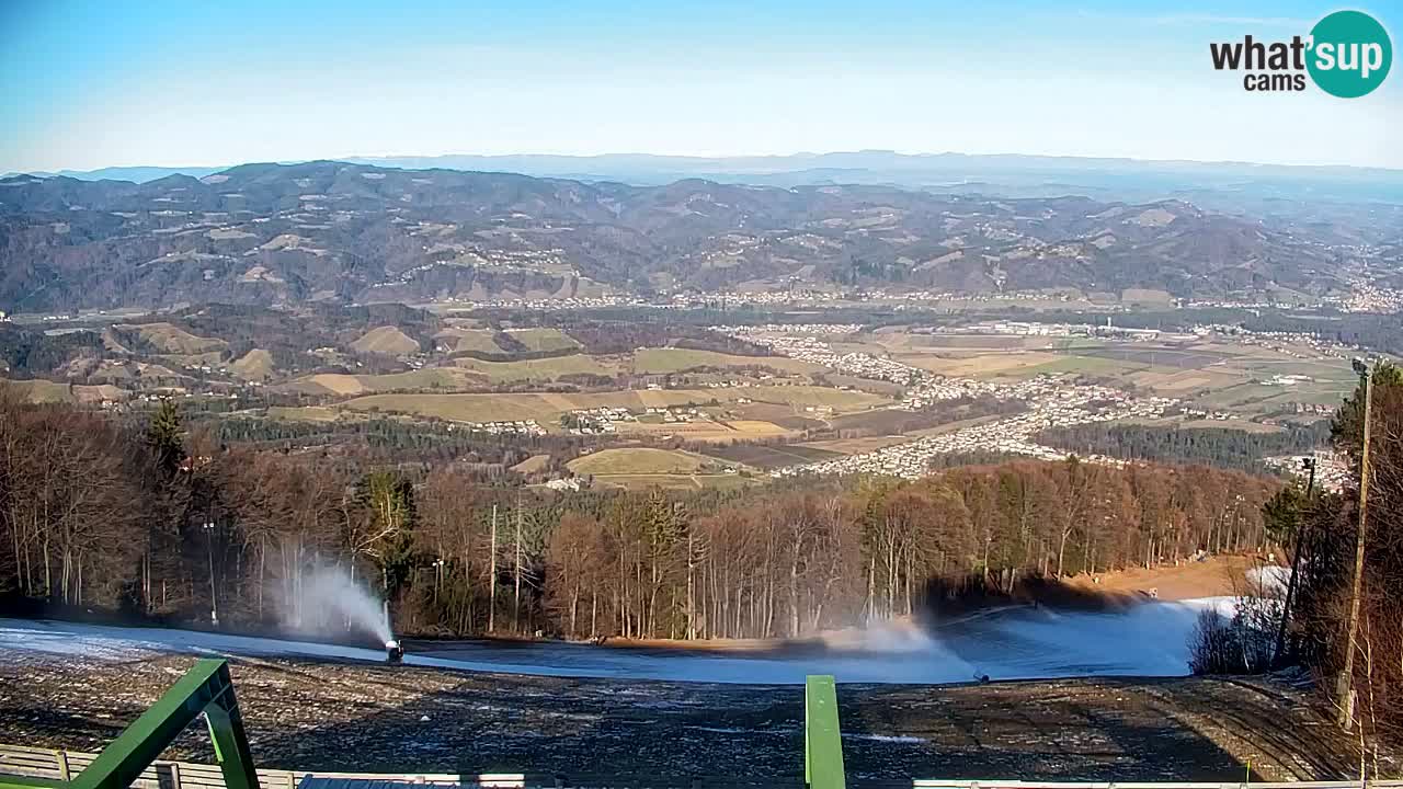 Pohorje webcam | Sleme lower station