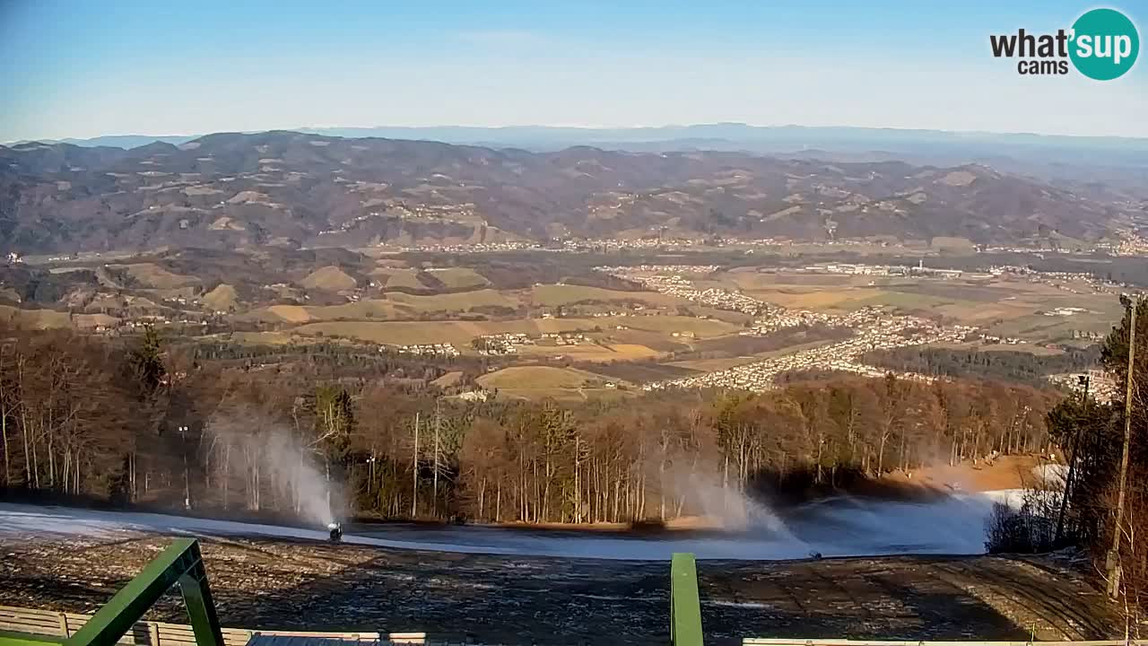 Pohorje webcam | Sleme lower station