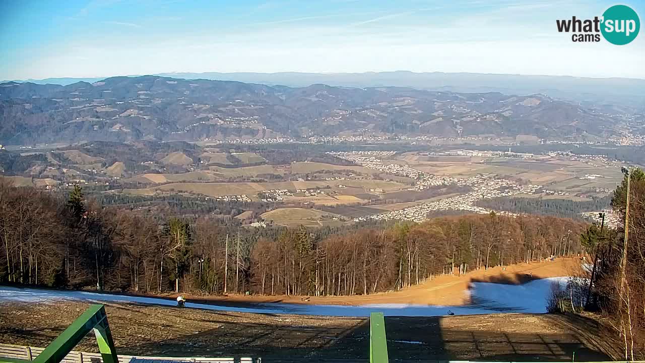 Pohorje webcam | Sleme lower station