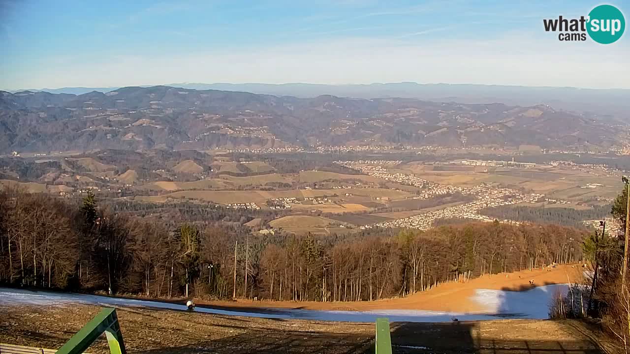 Pohorje webcam | Sleme lower station