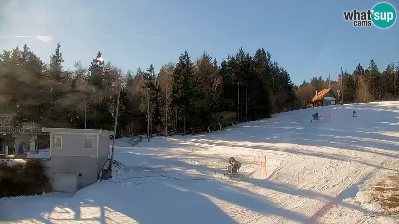 Pohorje webcam | Sleme lower station