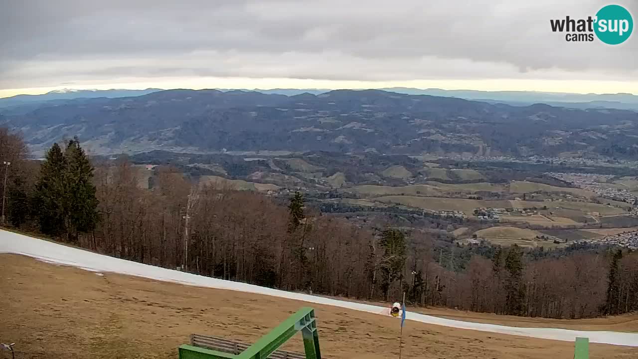 Pohorje webcam | Sleme lower station