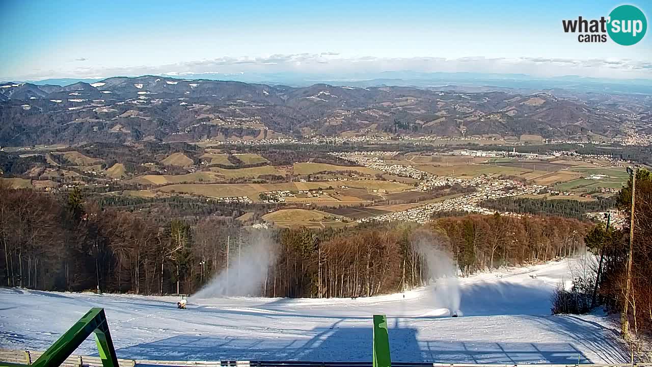 Pohorje Webcam | Sleme Talstation