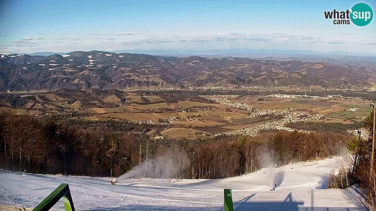 Pohorje webcam | Sleme lower station