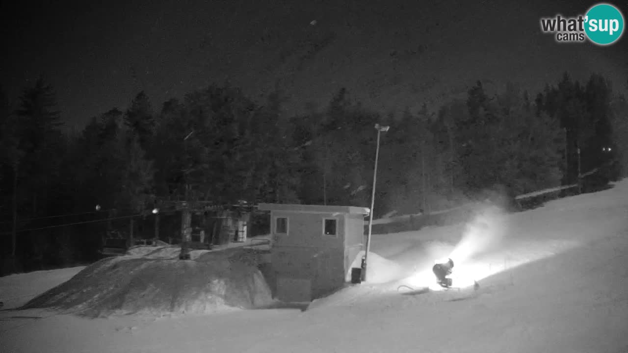 Pohorje webcam | Sleme lower station