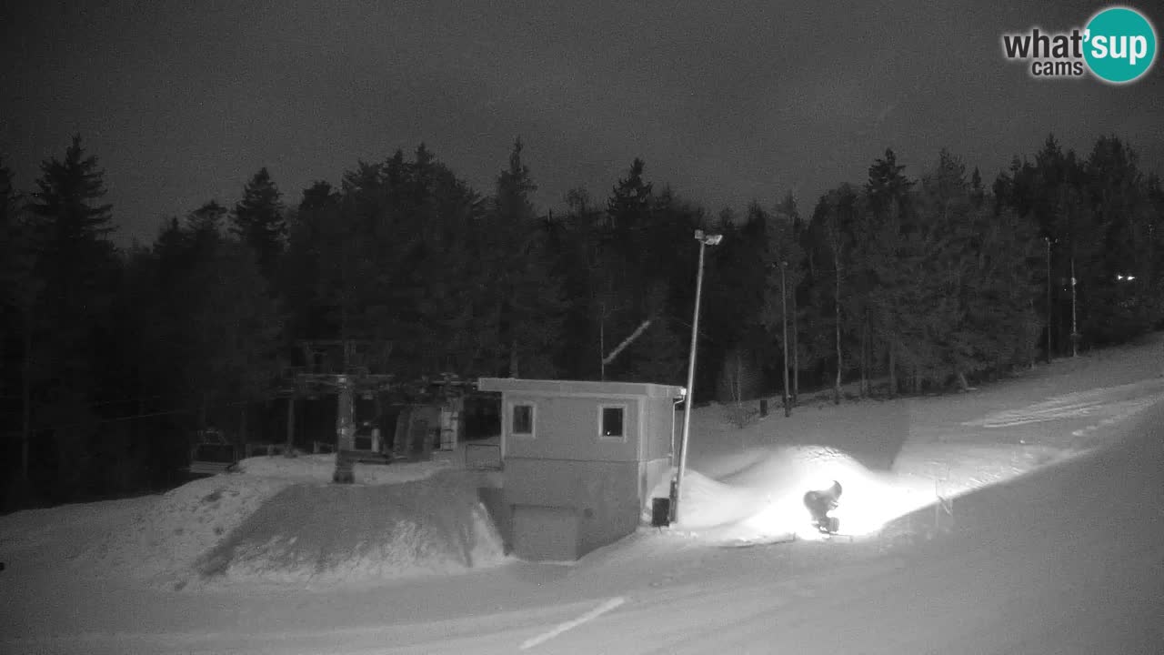 Pohorje webcam | Sleme lower station