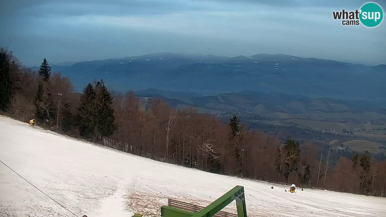 Pohorje webcam | Sleme lower station