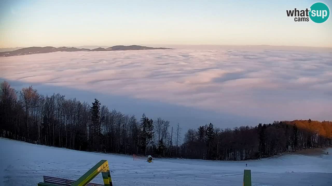 Pohorje Webcam | Sleme Talstation